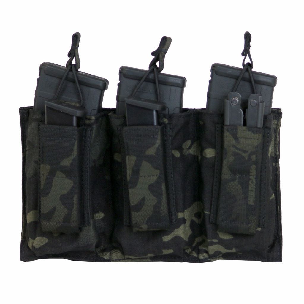 Tag Molle Triple Shingle and Pistol Magazine Pouch for Military