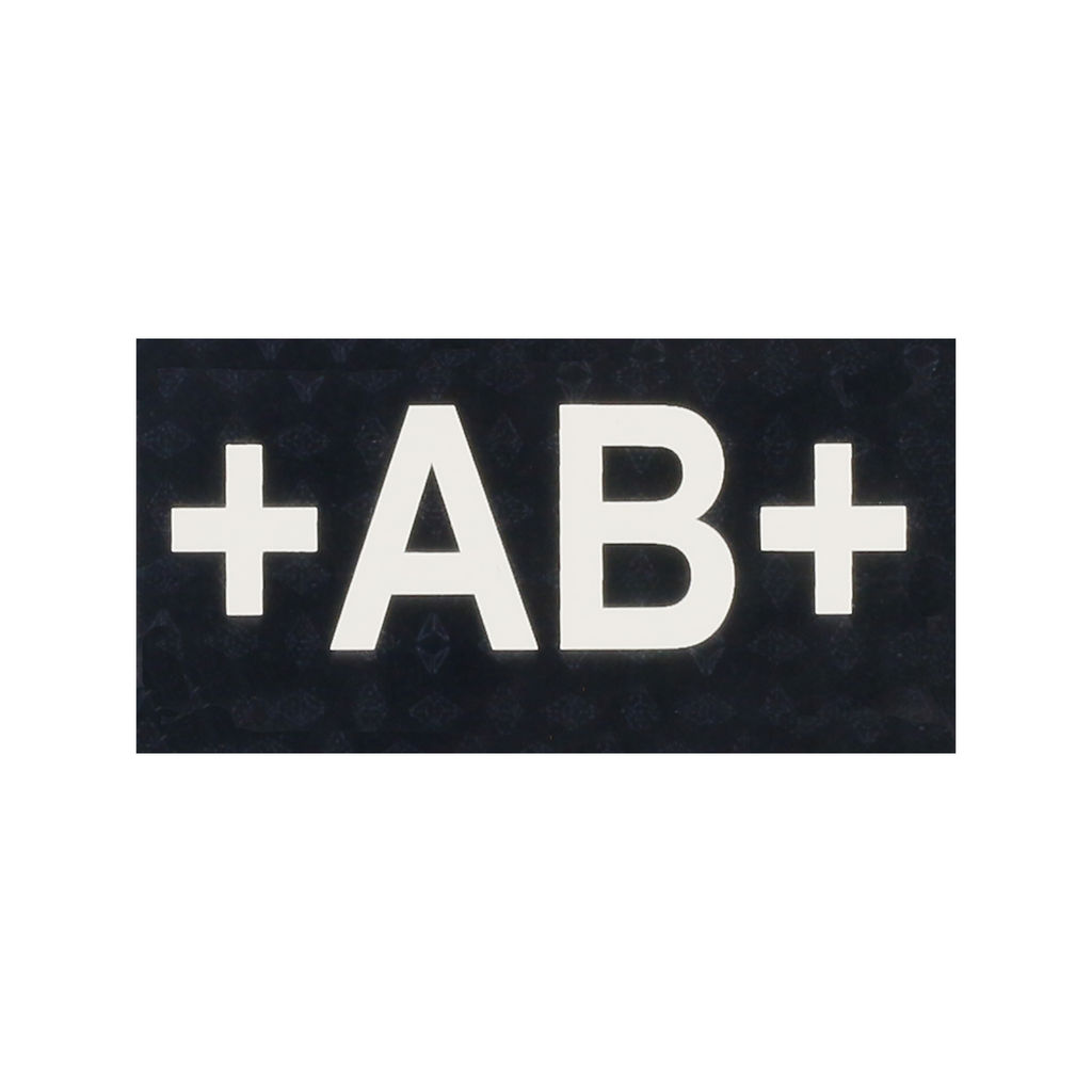 Tactical Assault Gear Tag IR Blood Type Patch-Choose Your Type 