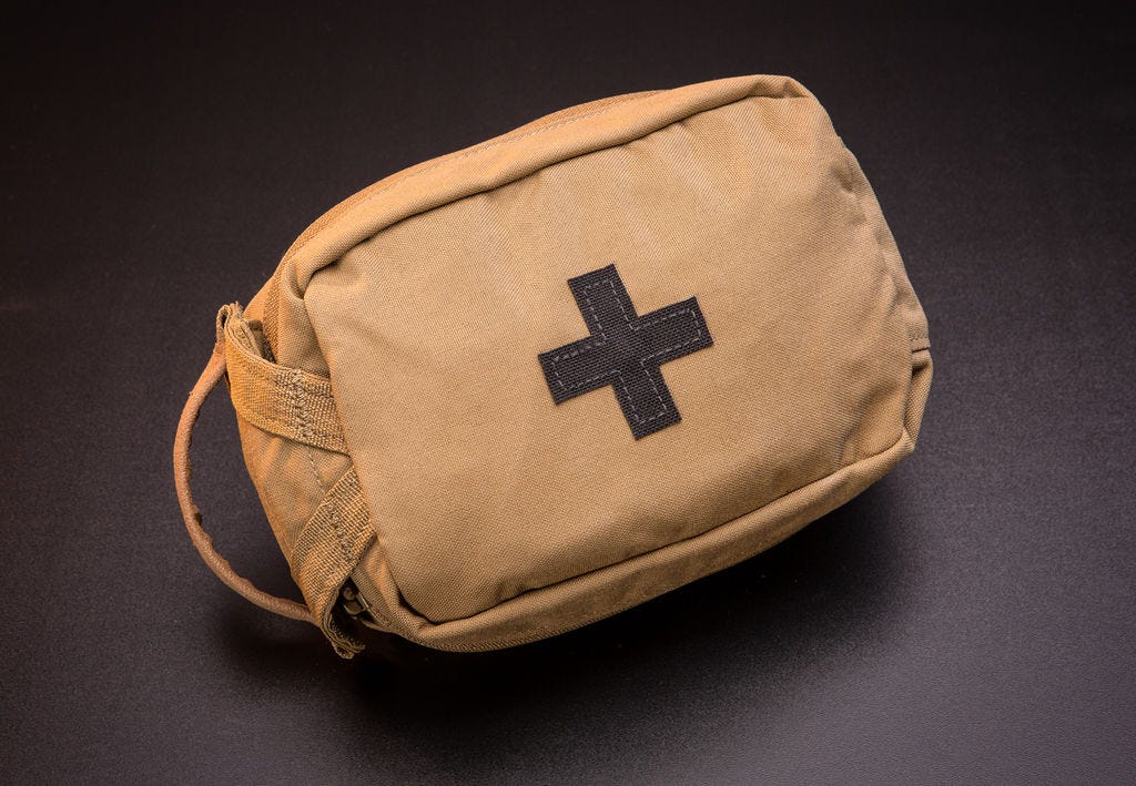 Quick Detach Vertical Medical Pouch