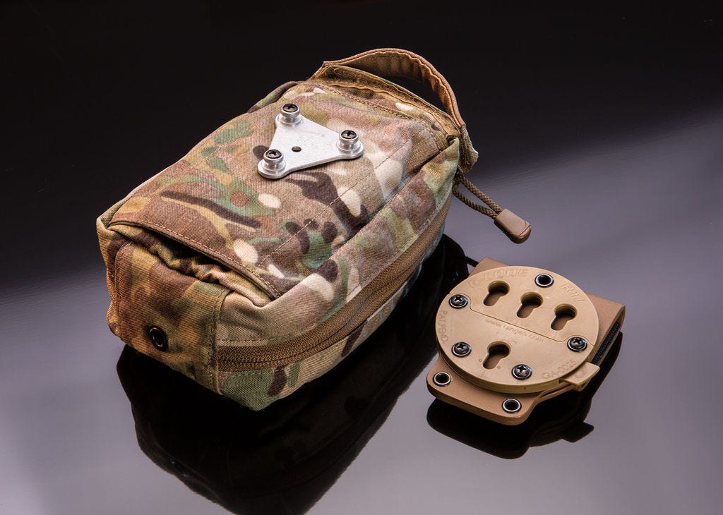 Quick Detach Vertical Medical Pouch