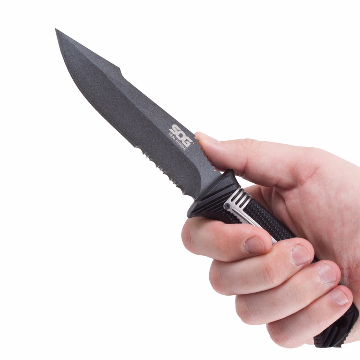 SOG Fixed Blade Knife in Hand